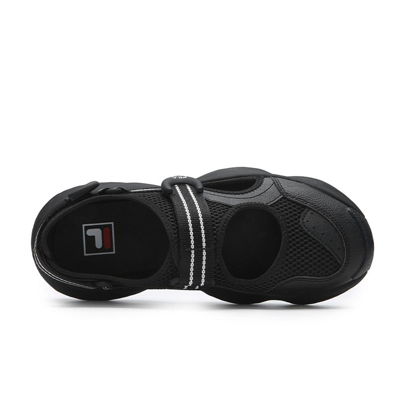 FILA BAGEL SANDAL River Trekking Shoes Women's Black/Standard White F12W622401FBC