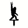 Bigfoot Metal Stake Outdoor Decor Big Foot Sasquatch Gifts for Men Women Bigfoot Silhouette Statues for Yard Art