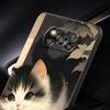 Colorful Cat Design Phone Case Cover  for Xiaomi Poco F7 Ultra F6 F5 F4 F3 X6 X5 X4 X3 NFC C51 C55 M4 GT 5G Soft TPU Shell Capas
