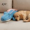 Aggressive Chewers Toys for Dogs Corduroy Crocodile Dog Toy, Squeaky Plush Chew Soft Teeth Grinding Boredom Relief Stuffed Animal Small To Medium