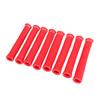 8pcs 1600 Degree Spark Plug Protector Red Wire Boot Heat Shield Cover Insulator for Car Truck