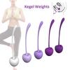 Kegel Ball 5pcs Women Ladies Cherry Kegel Exerciser Tightening Weight Egg Body Enhancing Sex Toy