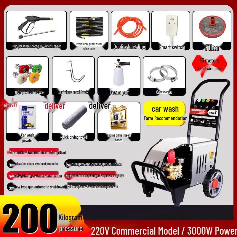 Black Cat Duke Commercial High-Pressure Washer