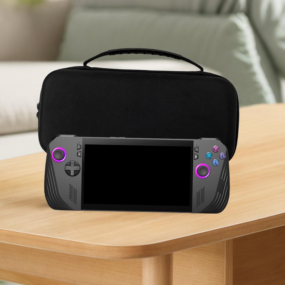 EVA Hard Carrying Case with Accessory Pocket Travel Protective Handbag Hard Shell Case for Asus Rog Ally X/Rog Ally Game Console