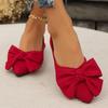 Women Flats Shoes Summer Bow  Toe Female Loafers Fashion Sneakers Casual Shallow Breathable Shoes