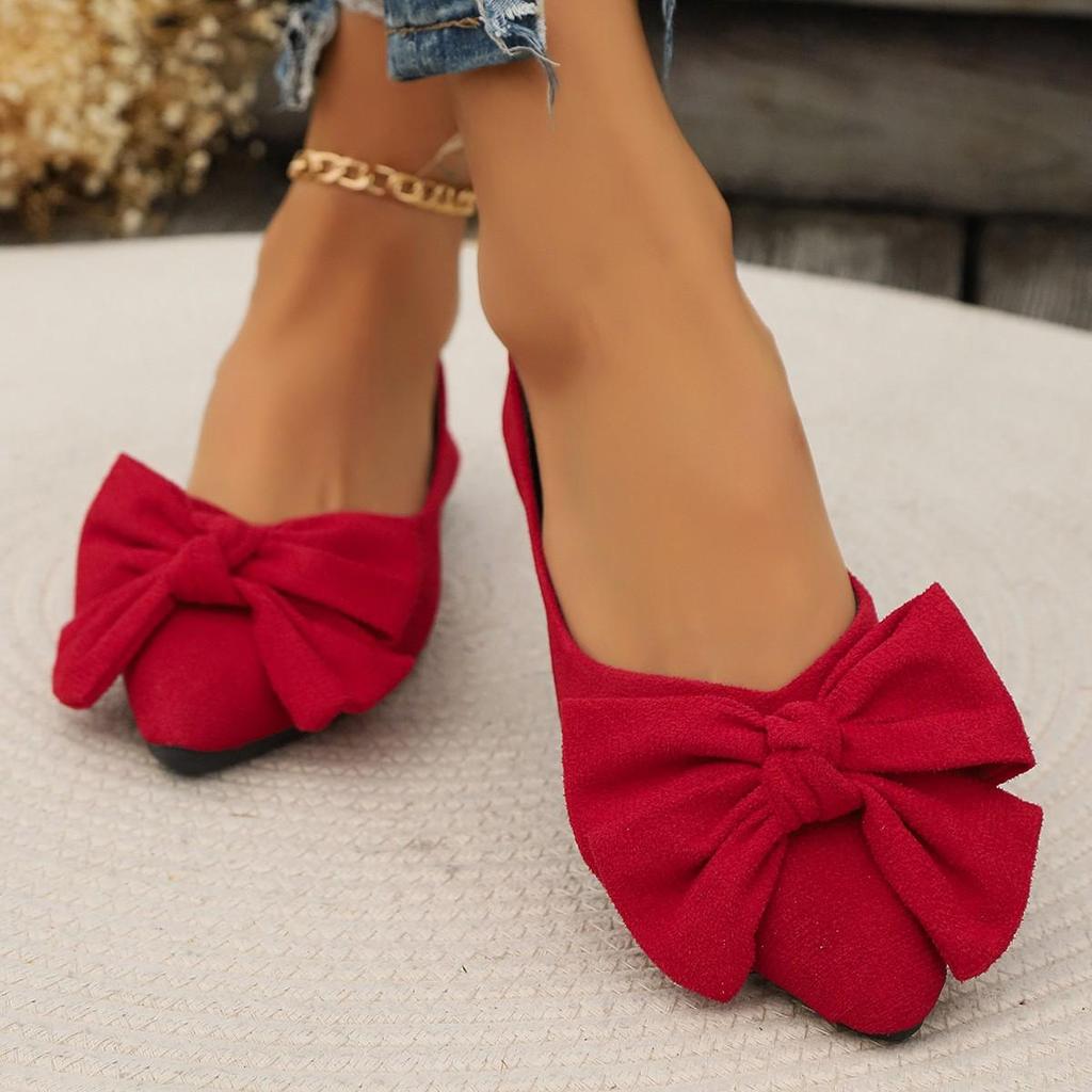 Women Flats Shoes Summer Bow Toe Female Loafers Fashion Sneakers Casual Shallow Breathable Shoes