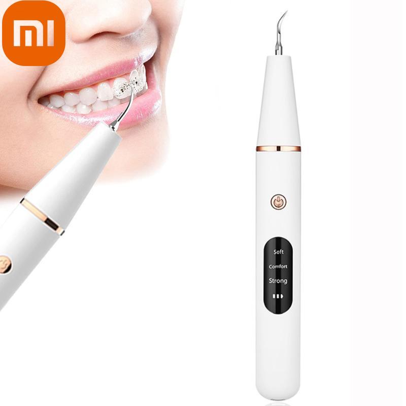 

Электрический ультразвуковой аппарат Xiaomi для удаления зубного камня, средство для удаления зубного камня на зубах, очиститель для удаления пятен, отбеливание зубов, портативный со светодиодом