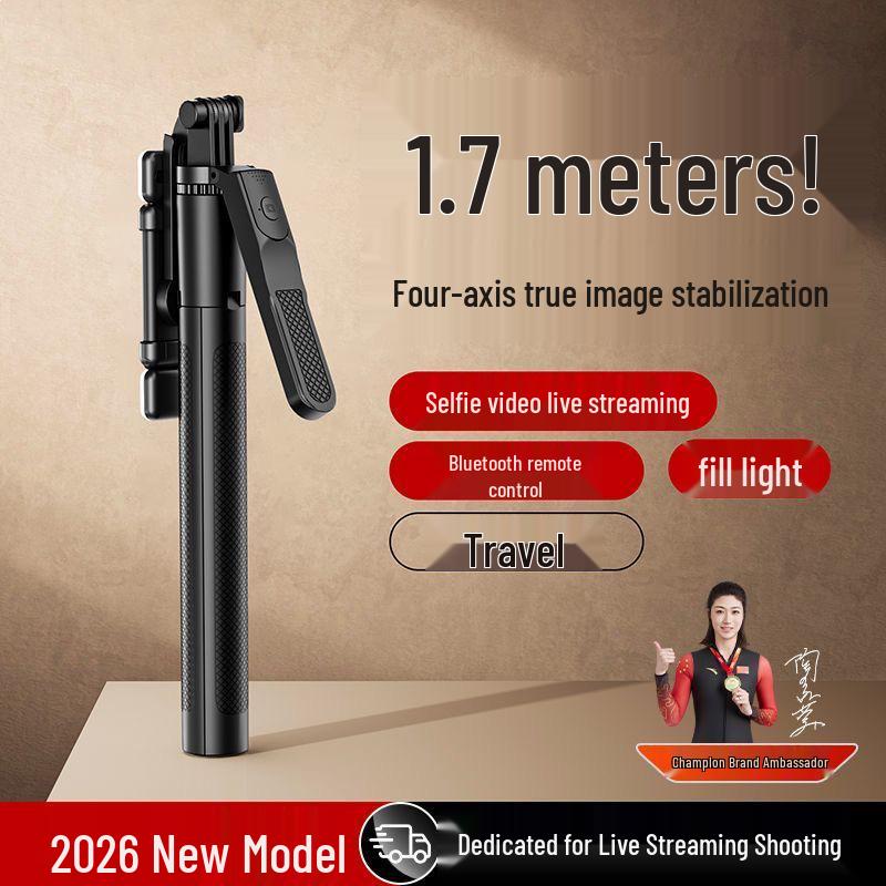 R17S Bluetooth Selfie Stick Tripod: 3-in-1 Beauty Gadget & Phone Holder