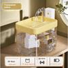 Cordless Smart Cat Water Fountain with Motion Sensor, Drip-Free Automatic Circulating Drinker