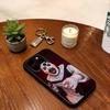 Horror Art the Clown Funny  Phone Case For iPhone 17,16,15,14,13,12,11 Plus,Pro Max,XS,Soft Silicone Black Cover