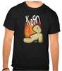 KORN Rock Music Logo Black Unisex T-Shirt