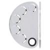 Makeup Mixing Palette Stainless Steel Spatula Paint Pigment Lipstick Color Blending Plate