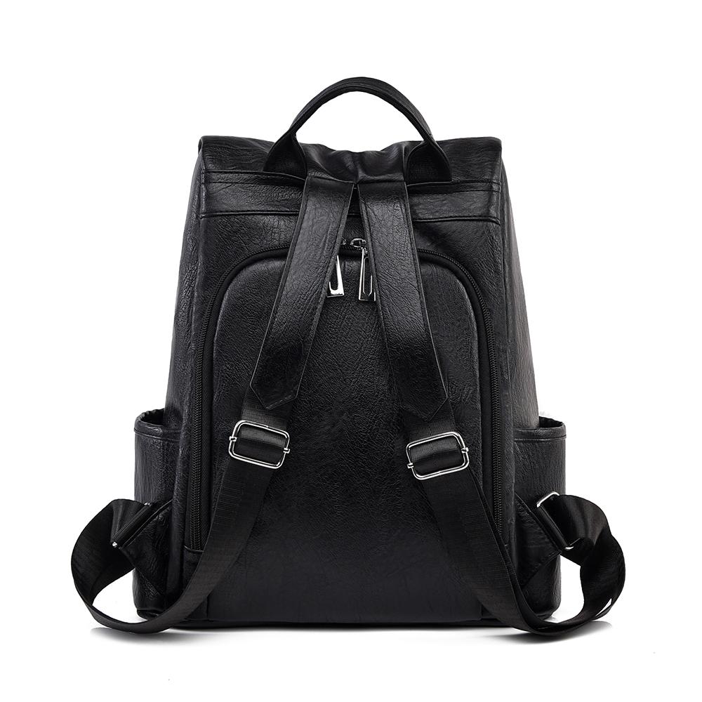 PU Backpack Female Commuter Backpack Student School Bag