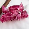 Flower Butterfly Acetate Hair Clip Spring Summer Gradient Candy Color Sweet Elegant Women's Large Hair Clip