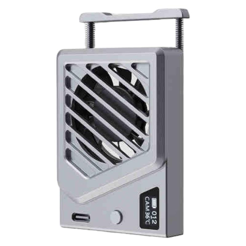 Adjustable Camera Cooling Fan Spring Telescopic Mounting Adjustable Intelligent Monitoring for Camera Accessories