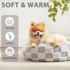 Round Pet Pad Soft Fleece Warm Anti-slip Dog Bed Cat Sleeping Mat Keep Warm Suitable For All Seasons Small Medium Large Dogs