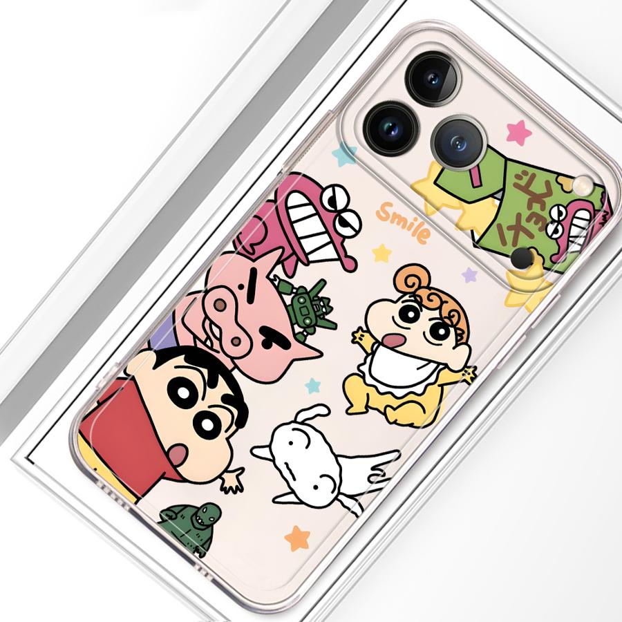 Shin Himawari Case for iPhone 17 Pro Max 7 8 16 XS Max 14 Plus 11 XR 12 Mini 13 Pro Air 15 Soft Phone Cover
