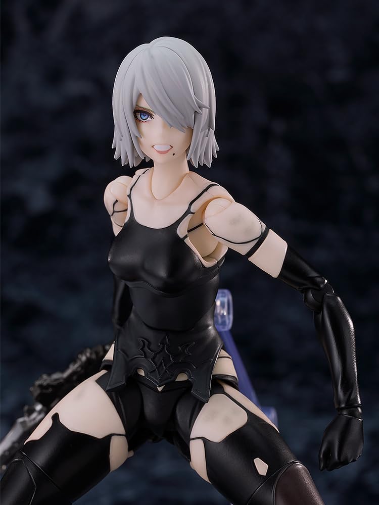 figma NieR Automata A2 Type A plastic painted movable figure Ver1.1a [YoRHa No. 2] Non-scale
