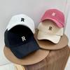 Women's spring hat R word casual couple cap summer fashion versatile outdoor shade men's baseball cap