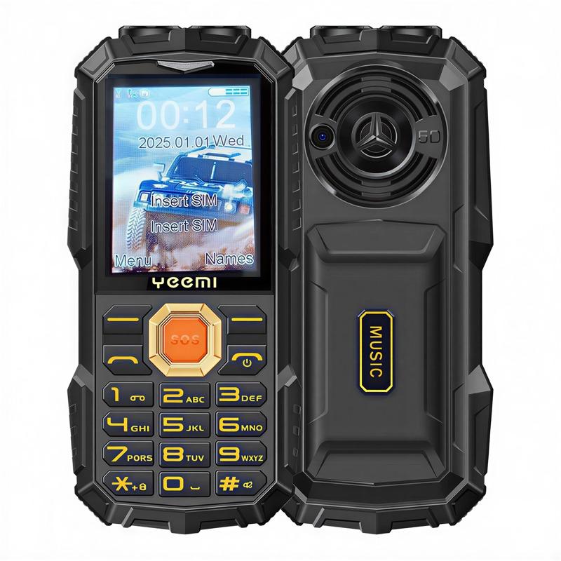 Q5 2G YEEMI Button Phone 2.4inches MTK HD Screen Dual SIM Card GSM 2400mAh 240x320 Camera Alarm Bar Cheap CellPhone