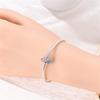 100%Stering Copper Flower Safety Buckle Clasp Clip Charms Bead Fit Original Bracelet Diy For Women Jewelry