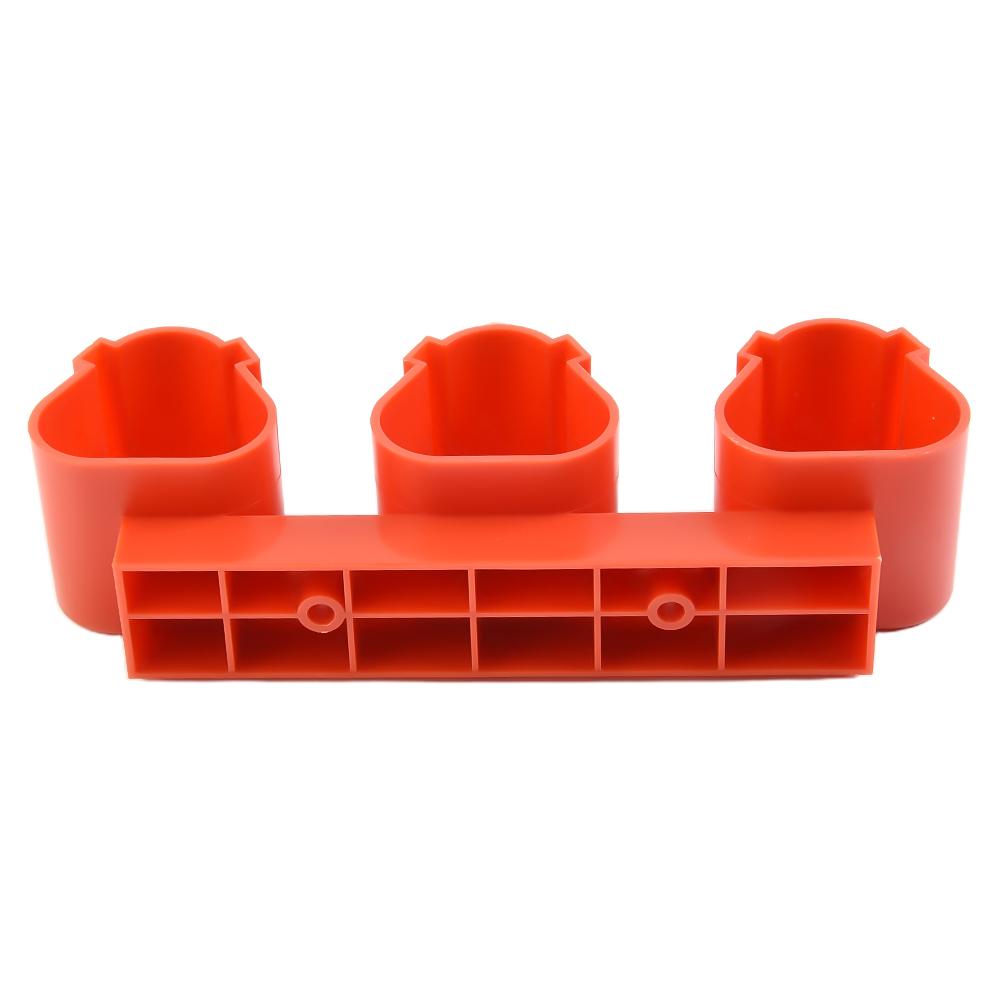 Replacement High-Quality Materials Tools Workshop Equipment Accessories Battery Holder Batteries Blue/Red Plastic 1/3 Slots