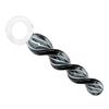 Crystal Penis Spiral Anal Plug Prostate Massager Sex Toys for Women Men Glass Vaginal Stimulation Butt Plug