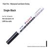 Zhongbo SP151 1.0mm White Oil-Based Paint Pen for Tires, Highlights & Signatures