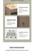Multifunctional Student Desk with Bookshelf for Homework and Study in Bedroom or Dorm