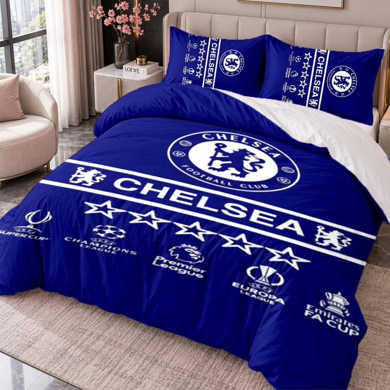 Chelsea 3Pcs Bedding Set Duvet Cover With Two Pillowcases For Bedroom Home Decoration