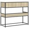 Vidaxl Console Table, Sonoma Oak, 90X35X80 Cm