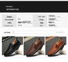 Men's Autumn Casual Leather Slip-On Shoes, Large Size, Soft Sole, Non-Slip, Hand-Stitched, Side Zipper