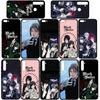 Phone Case for Samsung Galaxy S25 S23 S22 S21 S10 S24 Ultra FE A05 A06 A15 A16 A36 A37 A35 A54 A55 A56 A57 A25 A26 A53 A17 Cartoon Black Butler Cover