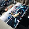 Lucario Mouse Pads Gaming Anime PC Gamer Offics Accessories Rug P-pokemon Extended Anti-slip Rubber Playmat Aesthetic XXL Carpet