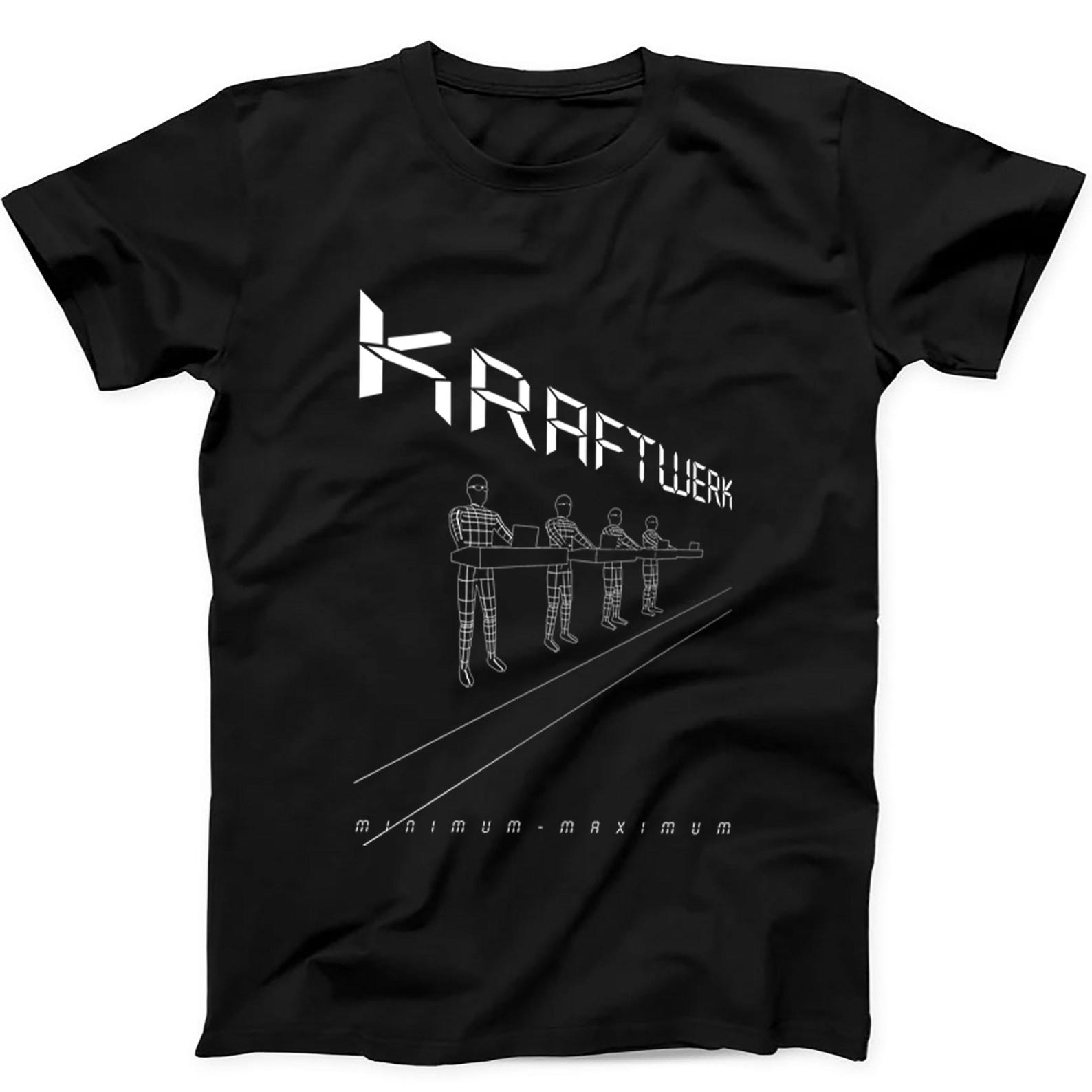 Kraftwerk Minimum Maximum Electronic Krautrock T Shirt Sweatshirt Hoodie P647 4XL