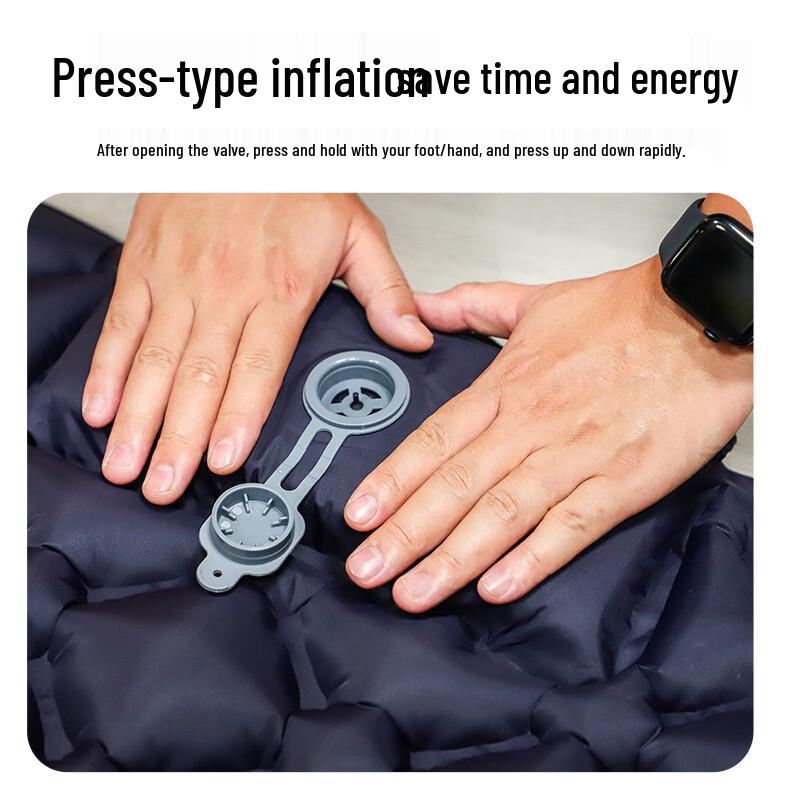 ZISIZ Outdoor Inflatable Camping Sleeping Pad
