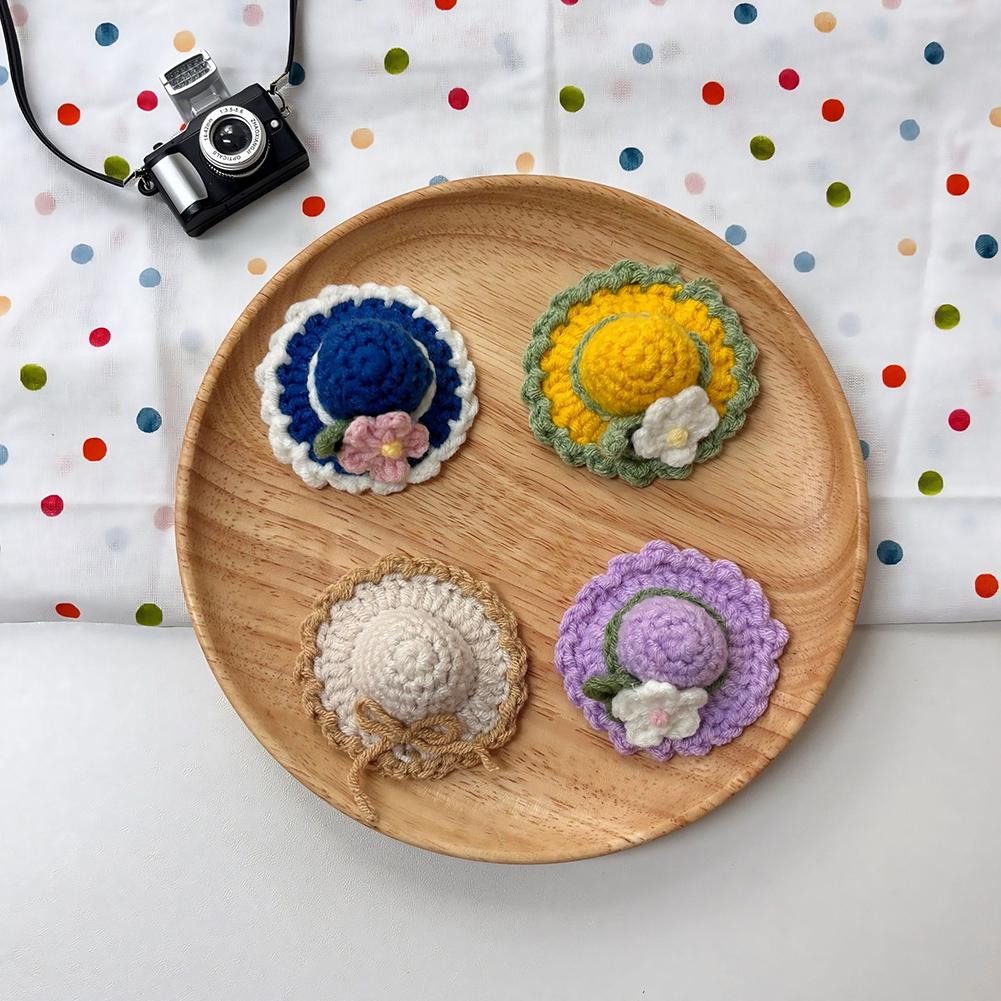 Doll Hat for 17cm Labubu 13cm Joker Bear Doll Color Match Cape Kawaii Cute Doll Accessories Kids Girls Toys