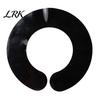 Barber Shop Supplies Silicone Hair Cutting Collar, Waterproof Haircut Neck Wrap Guard, Guard Dyeing Pad for Hairdressing Reusable Cape