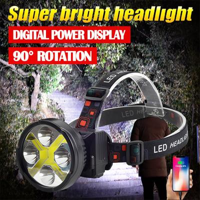 LED Headlights, Strong Light, Outdoor Charging, Camping Sensor, Night Fishing, Reverse Charging, Mobile Phone, Home Use, Head Mounted Mining