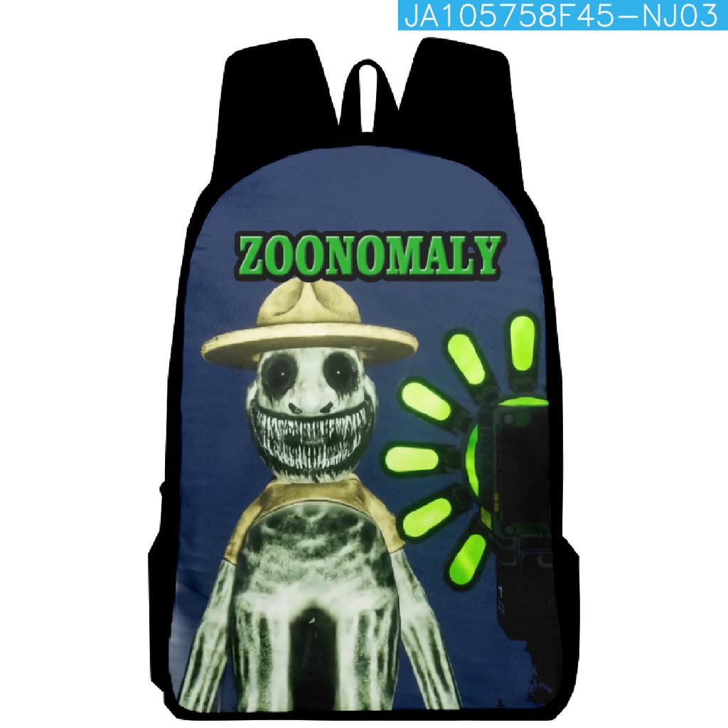 Hip Hop Youthful Funny New Zoonomaly Student School Bags Notebook Backpacks 3D Printed Oxford Waterproof Boys/Girls Travel Bags