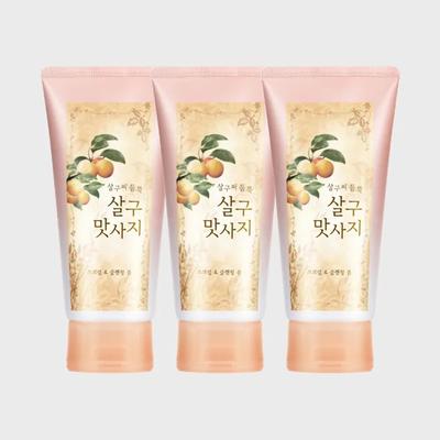 _On the Body Aprikosen-Peeling & Reinigungsschaum 120g X 3