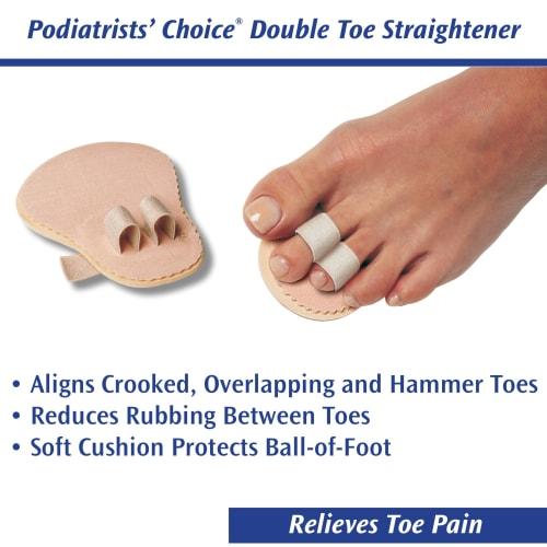 Double Toe Straightener