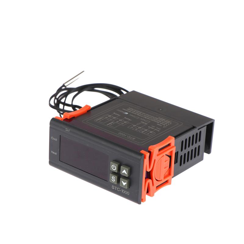 Digitaler Temperaturregler Thermostat Thermoregler Inkubator Relais LED 10A Heizen Kühlen Stc-1000 Stc 1000 220V