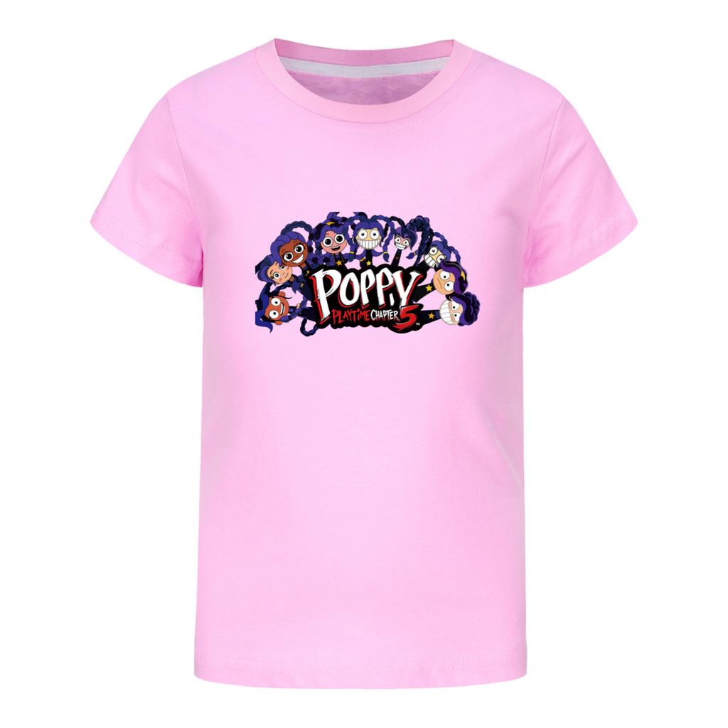 5633 Candy Color Kids Girls Lily Lovebraids Print T-Shirt