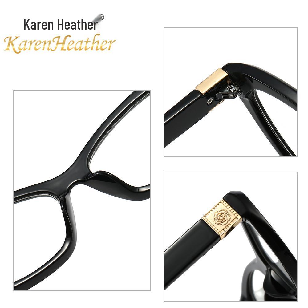 Cross-Border Cat Eye Glasses 2443: High-End Blue Light Blocking, Myopia-Compatible, Internet Celebrity Style