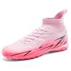 Botas de Fútbol de Caña Alta Césped Profesional Tacos Aire Libre Transpirables Deportivas con Tacos Juvenil Niños Zapatos de Fútbol Unisex Nuevo