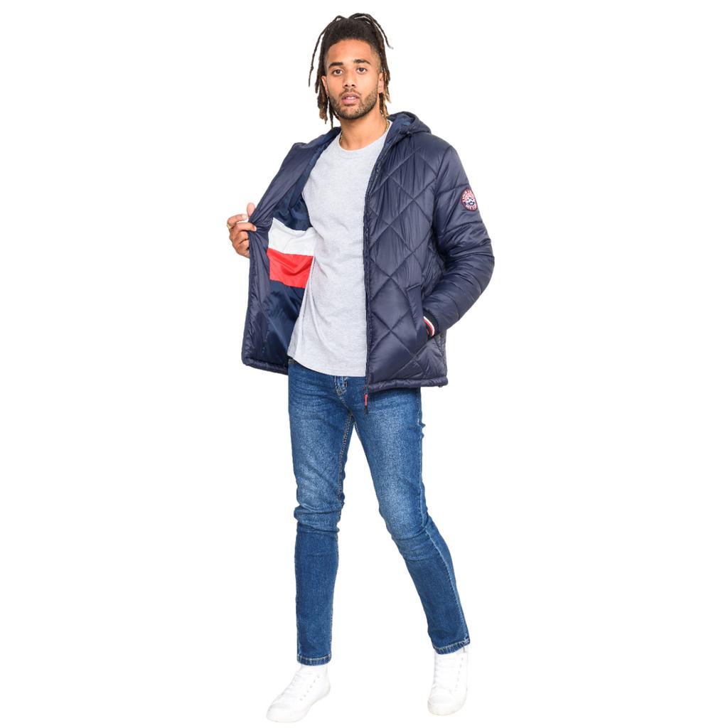 Duke Mens D555 Angus Diamond Quilted Kingsize Puffer Jacket