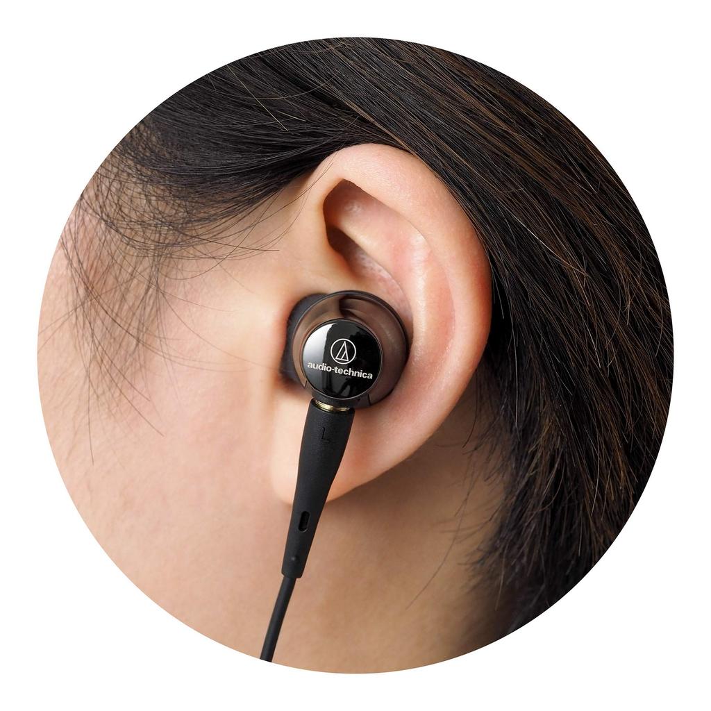Audio Technica Earphones Wired Canal Type High Resolution High Resolution Sound Source Compatible SoundReality ATH-CKR100