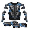 Kids' Mountain Bike & Motorcycle Protective Gear Set: Includes Knee Pads, Elbow Pads, Wrist Guards; Wear-Resistant for Skating, Cycling, and More.