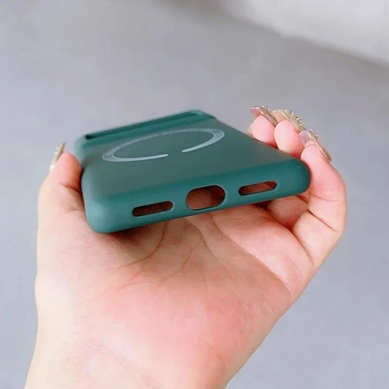 Magnetic Liquid Silicone Phone Case For Google Pixel 9 Pro XL 8 8A 7A Pro 6A 5A Matte Shockproof Cover For Google Pixel 8 7 Pro